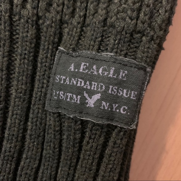 ✨AEO✨ AMERICAN EAGLE ✨ MENS Thick Knitted Sweater - Picture 3 of 8